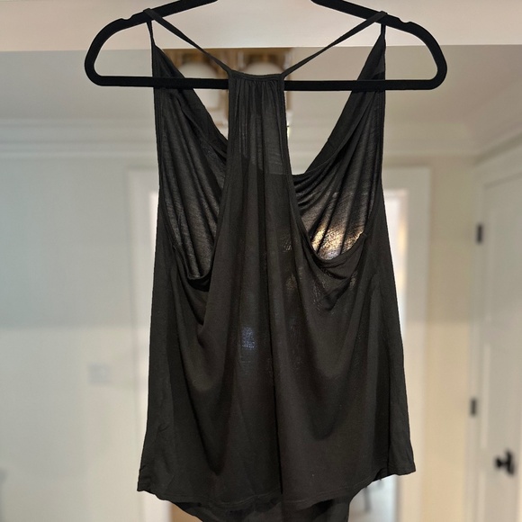 Haute Hippie Black Modal Tank / Camisole - Size M - Picture 5 of 10